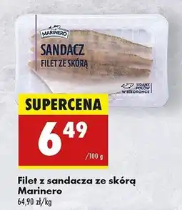 Biedronka Sandacz filety ze skórą Marinero oferta