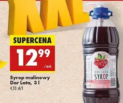 Biedronka Syrop malinowy Dar Lata oferta