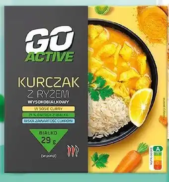 Biedronka Kurczak w sosie curry Górska Natura Active oferta