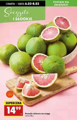 Biedronka Pomelo różowe oferta