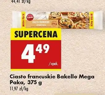 Biedronka Ciasto francuskie Bakello oferta