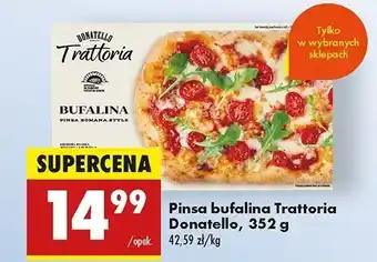 Biedronka Pinsa bufalina Donatello oferta