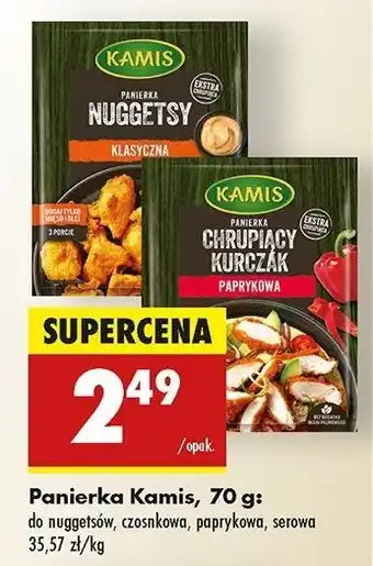 Biedronka Panierka chrupiący kurczak serowa Kamis oferta