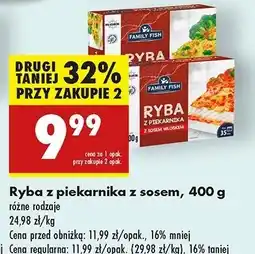 Biedronka Ryba z piekarnika sosem włoskim Family Fish oferta