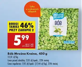 Biedronka Bób mrożony Mroźna Kraina oferta