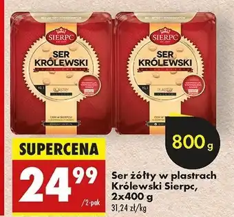 Biedronka Ser królewski Sierpc oferta