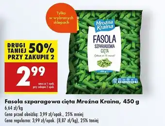 Biedronka Fasolka szparagowa zielona Mroźna Kraina oferta