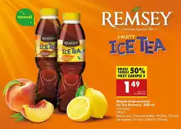 Biedronka Napój cytrynowy Remsey Ice Tea oferta