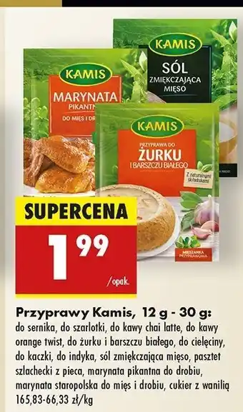 Biedronka Cukier z wanilią Kamis oferta