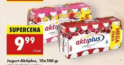 Biedronka Jogurt brzoskwinia-marakuja Aktiplus oferta