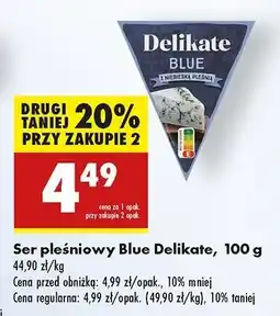 Biedronka ser pleśniowy blue Delikate oferta