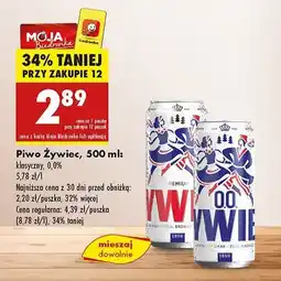 Biedronka Piwo Żywiec Bezalkoholowe oferta