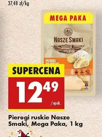 Biedronka Pierogi ruskie Nasze Smaki oferta