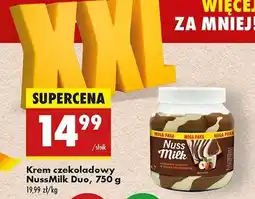 Biedronka Krem kakaowo - orzechowy Nussmilk oferta