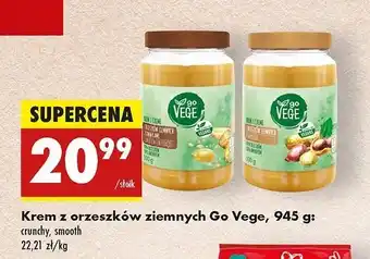 Biedronka Krem orzechowy crunchy Govege oferta