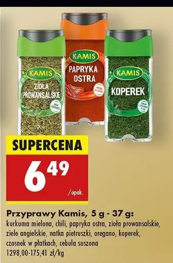 Biedronka Cebula suszona Kamis oferta