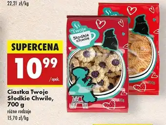 Biedronka Ciastka kruche dekorowane Twoje Słodkie Chwile oferta