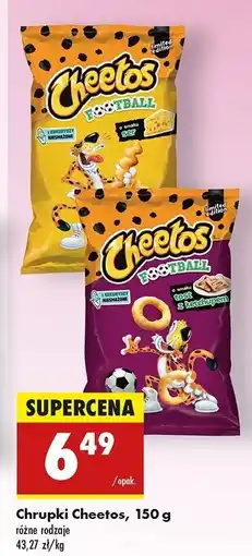 Biedronka Chrupki football serowe Cheetos oferta