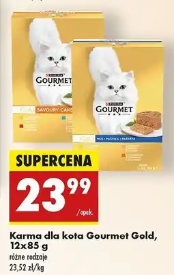 Biedronka Karma dla kota mus z kurczakiem Purina Gourmet Gold oferta