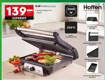 Biedronka Grill elektryczny 2000 w Hoffen oferta