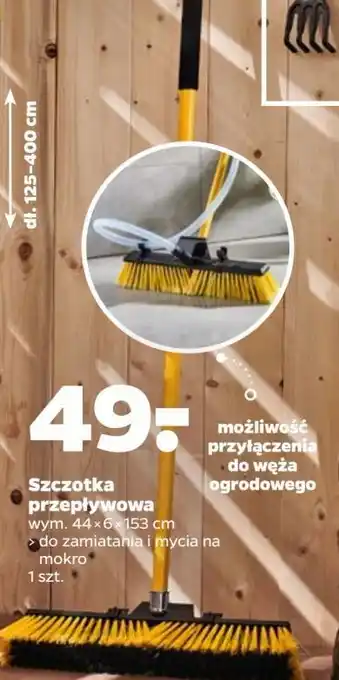 Netto Szczotka przepływowa Garden Tech oferta