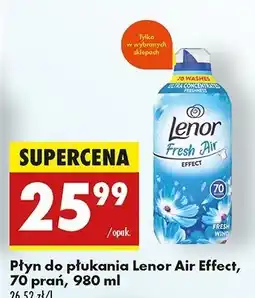 Biedronka Płyn do płukania fresh wind Lenor Fresh Air Effect oferta