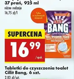 Biedronka Tabletki do czyszczenia wc Cillit Bang oferta