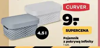 Netto Pojemnik z pokrywą 4.5 l ażur infiniti Curver oferta