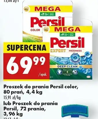 Biedronka Proszek do prania freshness by silan Persil oferta