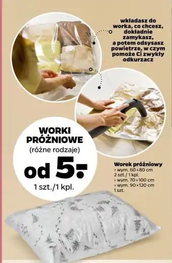 Netto Worek do pakowania próżniowego 90 x 120 cm oferta