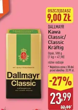 ALDI Kawa Dallmayr Classic Kraftig oferta