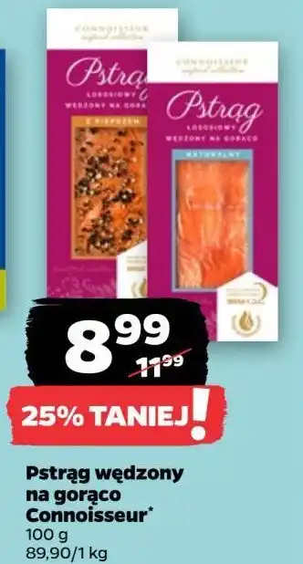 Netto Polędwica z pstrąga wędzona na zimno Connoisseur oferta