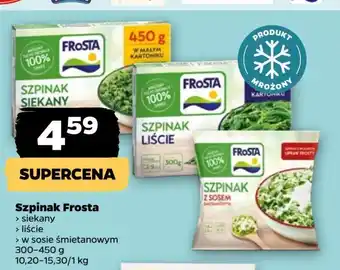 Netto Szpinak w sosie śmietanowym Frosta oferta