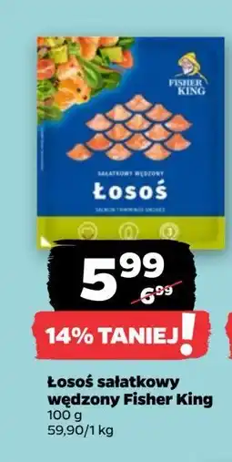 Netto Łosoś sałatkowy wędzony Fisher king oferta