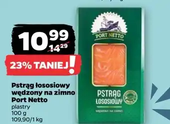 Netto Pstrąg łososiowy wędzony plastry Port netto oferta