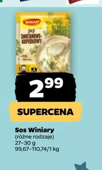 Netto Sos koperkowy ze śmietanką Winiary oferta