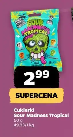 Netto Cukierki kwaśne czaszki Chupa chups sour madness oferta