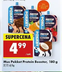 Biedronka Mus proteinowy czekoladowy Pokket oferta