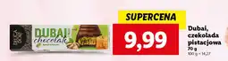 Lidl Dubai, czekolada pistacjowa oferta