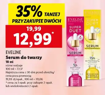 Lidl Eveline serum do twarzy oferta