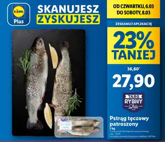 Lidl Pstrąg tęczowy patroszony oferta