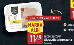 ALDI MIĘSNE SPECJAŁY Skrzydła z kurczaka oferta