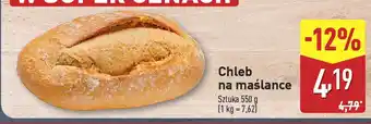 ALDI Chleb na maślance oferta