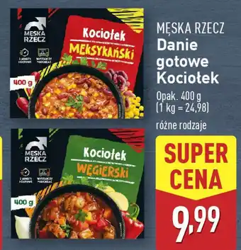 ALDI MĘSKA RZECZ Danie gotowe Kociołek oferta