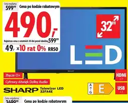 Media Expert Telewizor Sharp oferta