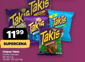 Netto Chipsy Takis oferta