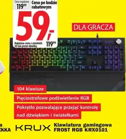 Media Expert Klawiatura gamingowa KRUX oferta