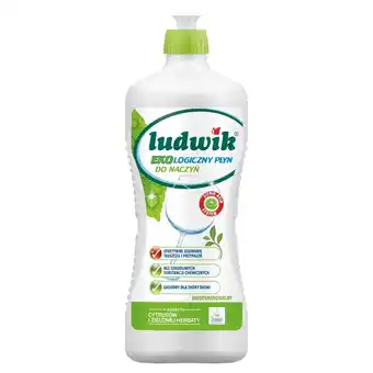 Netto Ludwik Ekologiczny płyn do mycia naczyń o zapachu cytrusów i zielonej herbaty 900 ml oferta