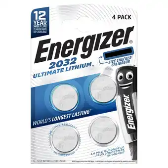 Netto Energizer CR2032 3 V Baterie litowe 4 sztuki oferta