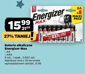 Netto Baterie Energizer oferta